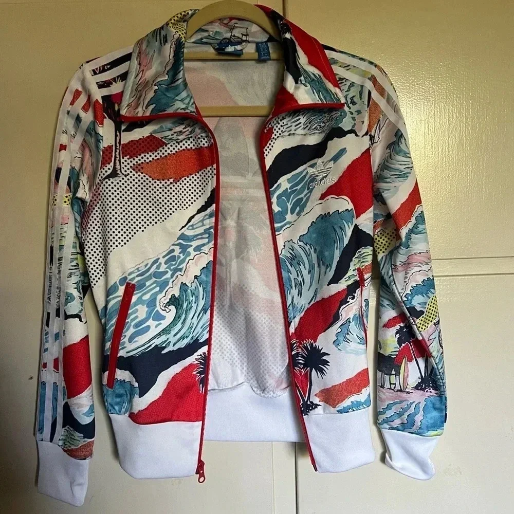 Adidas‎ Firebird Venice Beach Superstar Track Jacket Size XS